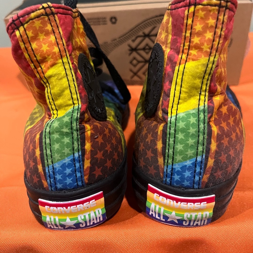 Converse All star Vibrant Rainbow Star unisex sneakers - Picture 3 of 12